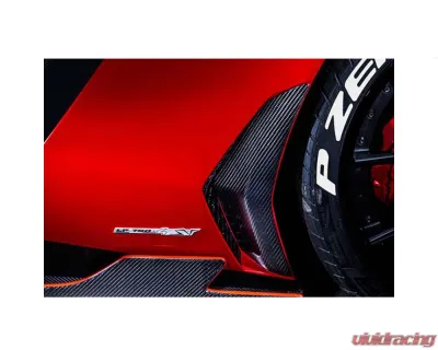 Leap Design Carbon Fiber Side Duct Cover Lamborghini Aventador LP750-4SV 2015-2017 - LPD-SDC-CF-LP750