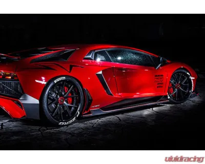 Leap Design Carbon Fiber Side Skirt Lamborghini Aventador LP750-4SV 2015-2017 - LPD-SS-CF-LP750