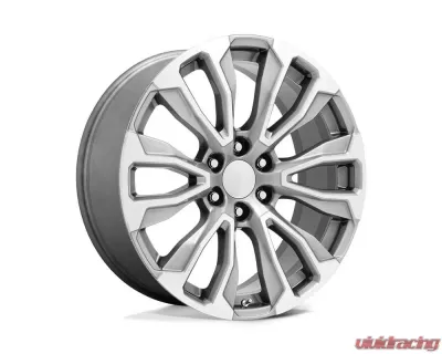 Performance Replicas PR211 Wheel 22x9 6x5.5 28mm Silver Machined Face - 211SM-2295828