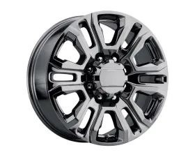 Performance Replicas PR207 Wheel 20x8.5 8x6.5 15mm Black Chrome