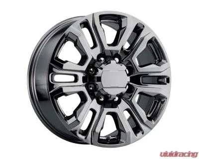 Performance Replicas PR207 Wheel 20x8.5 8x6.5 15mm Black Chrome - 207BC-288115