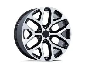 OE Creations PR177 Wheel 20x9 6x139.7 24mm Gloss Black Machined Face