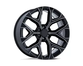 OE Creations PR177 Wheel 26x10 6x139.7 24mm Gloss Black Milled