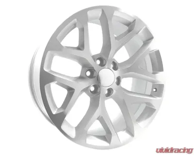 OE Creations PR177 Wheel 22x9 6x139.7 24mm Silver Machined - 177SM-2295824