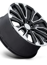 Performance Replicas PR211 Wheel 22x9 6x5.5 28mm Gloss Black Machined Face                                     - 211BM-2295828 - Image 2