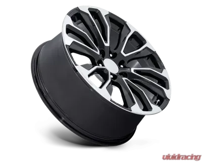 Performance Replicas PR211 Wheel 22x9 6x5.5 28mm Gloss Black Machined Face - 211BM-2295828