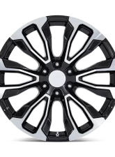 Performance Replicas PR211 Wheel 22x9 6x5.5 28mm Gloss Black Machined Face                                     - 211BM-2295828 - Image 3