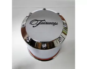 Fairway Alloys Silver Push Through Style Cap