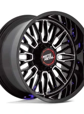 Moto Metal MO809 Stinger Wheel 22x10 Blank -18mm Gloss Black Machined                                     - MO809BD22100018N - Image 2