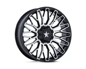 MSA Offroad M50 Clubber Wheel 20x7 4x137/4x156 0mm Gloss Black Machined