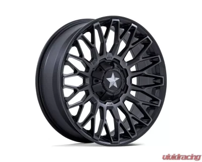 MSA Offroad M50 Clubber Wheel 14x7 4x137/4x156 10mm Matte Black DDT - MA050MT14704A10