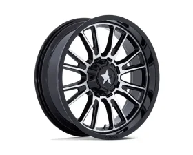 MSA Offroad M51 Thunderlip Wheel 14x7 4x137/4x156 10mm Gloss Black Machined