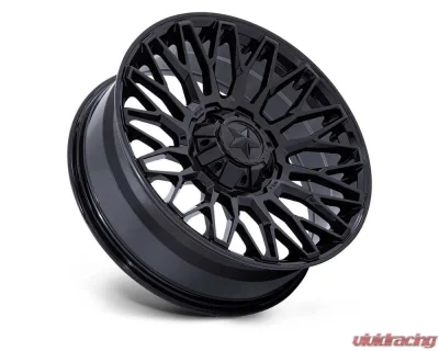 MSA Offroad Wheels M50 Clubber Wheel 15x7 5x114.3 10 Gloss Black - MA050BX15701210