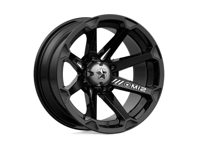 MSA Offroad M12 Diesel Wheel 14x7 4x137 10mm Black - MA-1204737