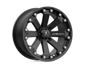 MSA Offroad M20 Kore Wheel 14x7 4x110 -53mm Flat Black
