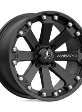 MSA Offroad M20 Kore Wheel 14x7 4x156 0mm Flat Black                                     - MA-2004756 - Image 3