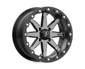 MSA Offroad M21 Lok Beadlock Wheel 14x7 4x110 0mm Gunmetal Black