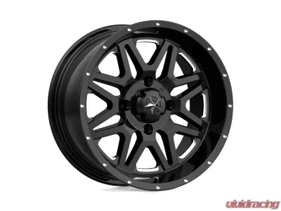 MSA Offroad M26 Vibe Wheel 14x7 4x137 0mm Black|Milled - MA-2604737M