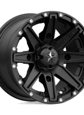 MSA Offroad M33 Clutch Wheel 14x7 4X156 10mm Satin Black                                     - MA-3304756 - Image 3