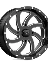 MSA Offroad M36 Switch Wheel 20x7 4x137 0mm Gloss Black Milled                                     - MA-36020737M - Image 3