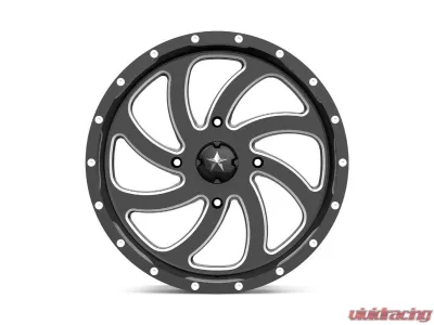 MSA Offroad M36 Switch Wheel 20x7 4x137 0mm Gloss Black Milled - MA-36020737M