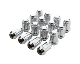 MSA Offroad 12x1.5mm Chrome Tapered Lug Nut Kit