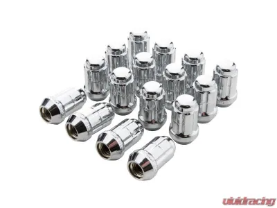 MSA Offroad 3/8x24 Chrome Tapered Lug Nut Kit - MA-LK-4