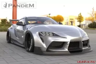 Pandem Aero FRP V1.5 Front Splitter Toyota Supra A90 2020-2024 - 66910407
