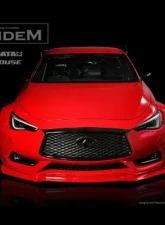 Pandem Shibata R31 House Complete Widebody Aero Kit Infiniti Q60 2017-2020                                     - 66920800 - Image 4