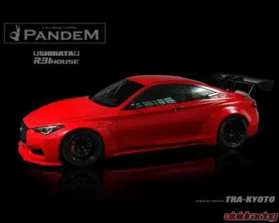 Pandem Shibata R31 House Complete Widebody Aero Kit Infiniti Q60 2017-2020 - 66920800