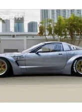 Pandem Rocket Bunny Aero Kit FRP Front Bumper Corvette Fastback Coupe 1997-2004                                     - 66980901 - Image 3