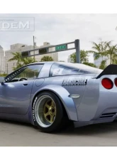 Pandem Rocket Bunny Aero Kit FRP Front Bumper Corvette Fastback Coupe 1997-2004                                     - 66980901 - Image 4