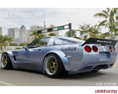 Pandem Rocket Bunny Aero Kit FRP Front Bumper Corvette Fastback Coupe 1997-2004 - 66980901