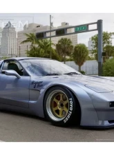 Pandem Rocket Bunny Aero Kit FRP Front Bumper Corvette Fastback Coupe 1997-2004                                     - 66980901 - Image 5