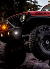 KC HiLites Cyclone V2 LED Rock Light 6-Light System 5W Flood Beam Clear 91040                                     - 91040 - Image 6