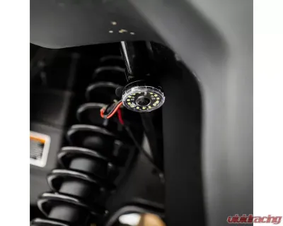 KC HiLites Cyclone V2 LED Single Light 5W Flood Beam Clear Lens for Off-Road Use - 1358