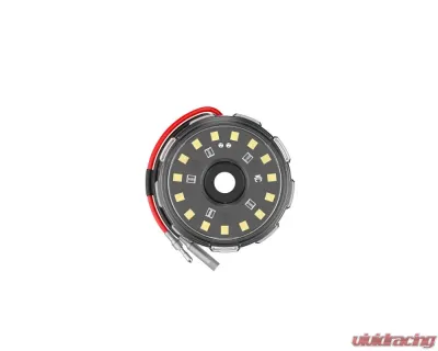 KC HiLites Cyclone V2 LED Single Light 5W Flood Beam Clear Lens for Off-Road Use - 1358