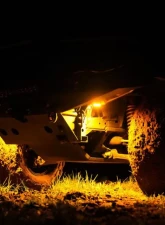 KC HiLites Cyclone V2 LED 6-Pack Amber Replacement Lens for Off-Road Vehicles                                     - 4412 - Image 2