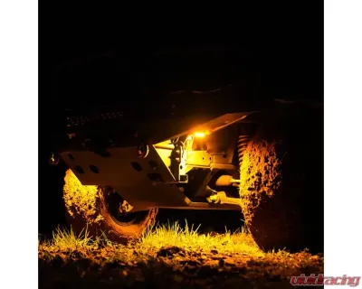 KC HiLites Cyclone V2 LED 6-Pack Amber Replacement Lens for Off-Road Vehicles - 4412