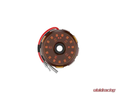 KC HiLites Cyclone V2 LED Light 5W Flood Beam Amber Lens for Off-Road Vehicles - 1360