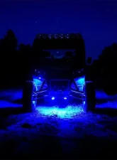 KC HiLites Cyclone V2 LED 6-Pack Blue Replacement Lens for Off-Road Vehicles                                     - 4414 - Image 4