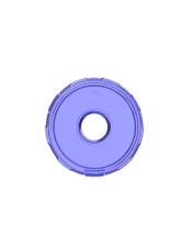 KC Hilites Cyclone V2 LED Single Blue Replacement Lens for 4404 Models                                     - 4404 - Image 4