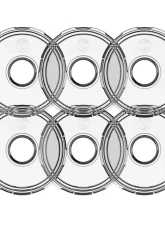 KC HiLites Cyclone V2 LED 6-Pack Clear Replacement Lens for Off-Road Lighting                                     - 4410 - Image 6