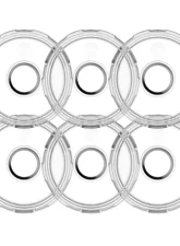 KC HiLites Cyclone V2 LED 6-Pack Diffused Replacement Lens for Off-Road Lighting                                     - 4411 - Image 6