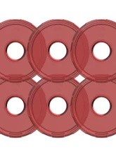 KC HiLites Cyclone V2 LED 6-Pack Red Replacement Lens for Off-Road Vehicles                                     - 4413 - Image 4