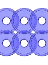 KC HiLites Cyclone V2 LED 6-Pack Blue Replacement Lens for Off-Road Vehicles                                     - 4414 - Image 4