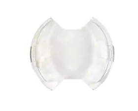 KC HiLites 6-Inch SlimLite LED Light Shield Clear
