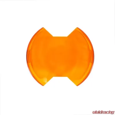 KC Hilites 6-Inch SlimLite LED Light Shield Amber for Off-Road Vehicles - 5104