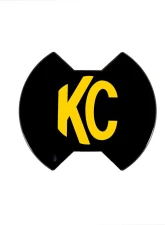 KC Hilites 6-Inch SlimLite LED Light Shield Hard Cover Black for Off-Road Vehicles                                     - 5109 - Image 2