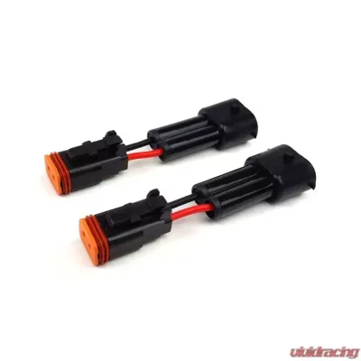 KC Hilites H11 to DT Fog Light Adapters for Toyota Tacoma 2012-2016, Durable Design - 63073